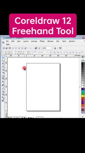 68 reactions | Coreldraw 12 Freehand Tool Use. #coreldrawtutorial #coreldrawdesign #coreldraw12 #foryouシ #fbreels2025ツ #tranding #tutorial | Shiv Gutam | Facebook