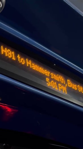 H91 to Hammersmith, Bus Station