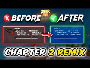 How To Fix Packet Loss Fortnite Chapter 2 Remix! (Reduce Ping, Get No Packet Loss Guide) 2024!