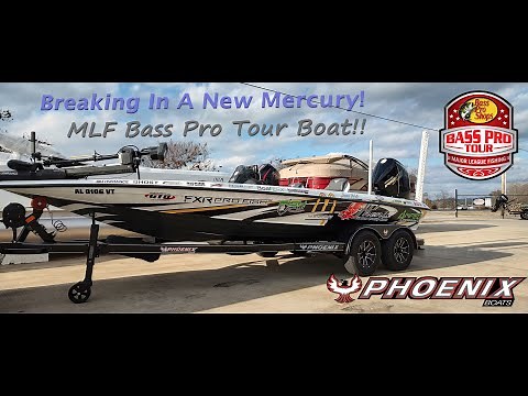 Breaking In My Mercury 250 Pro XS (First Fish In The New Boat!)