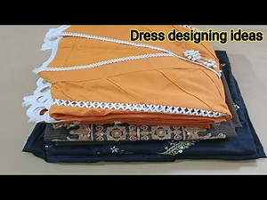 Latest Dress Designing Ideas | lawn dress design by Nisa Libas maker