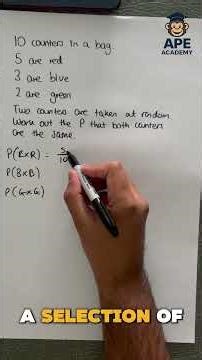 Probability Easy Method | GCSE Maths