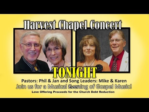 Phil and Jan Enloe and Mike and Karen South Concert, November 16, 2025 at Harvest Chapel of Venice