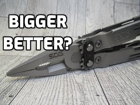 SOG Power Access Deluxe Multi-Tool Packed Toolset!