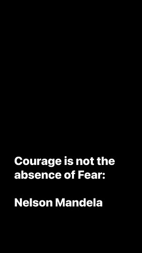 4K views · 166 reactions | "Courage is not the absence of fear, but...