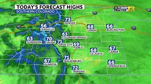 4.4K views · 16 reactions | In today's StormTracker 13 MinuteCast we're tracking the effects of a weak cold front that moved over eastern Colorado last night and the wintry weather that looks to arrive in time for Halloween. - Marty V | KRDO13 | Facebook