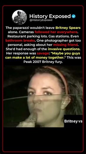 When Britney Spears Had the Perfect Comeback for Paparazzi 📸🔥