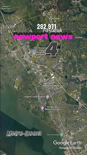 Virginia the top 5 biggest most populated cities