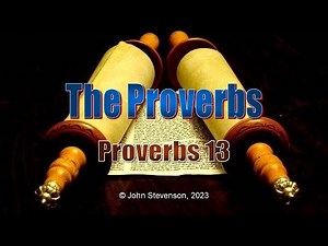 Proverbs 13