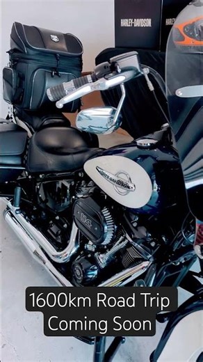 1600km coming and this Harley is built for it #roadtrip #motorcycle