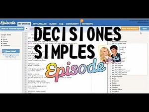 TUTORIAL EPISODE ESPAÑOL 2 - DECISIONES SIMPLES