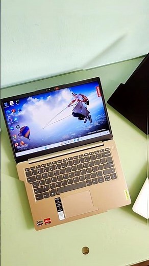 Unboxing Lenovo IP1 14AMN7 SAND with AMD Ryzen 3 7320u RAM 8 GB DDR5