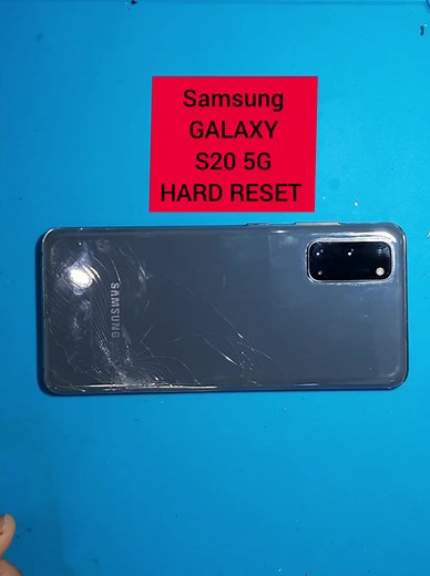 Réaliser un hard reset du Samsung Galaxy S20 5G