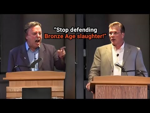 Christopher Hitchens DESTROYS Frank Turek’s Christian Arguments — Brutal Takedown!