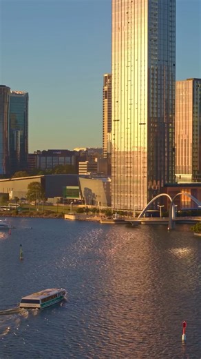 Perth like you’ve never seen it ✨ From golden sunrises to fiery sunsets, the city glows above the Swan River - a perfect blend of nature skyline magic. 🌅🏙️ 📍 Perth, Western Australia 🎥: @skyperth | Australian