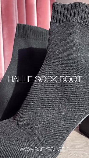 Wear is Wednesday & RUBY is here to HELP‍♀️. Our “ Hallie Sock Boots “ (€69) is not only versatile but is a sleek and stylish addition to your footwear collection. Styled with more Ruby MUST-HAVES! Tagged on our story to get the FULL FIT⚡️x #styleinspo | Ruby Rouge Boutique | Facebook