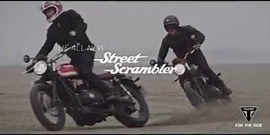 We give you the All New Street Scrambler. Born for freedom and fun, ready for every road. Watch now! | Triumph Motorcycles