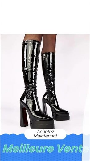 Buy Women Heel Boots - Very High Block Shoes exclusively at guocali.com