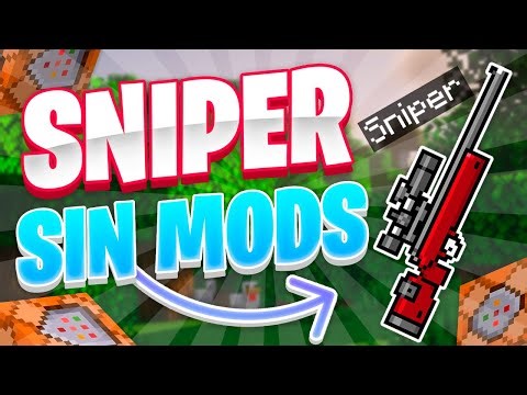 ✅COMO HACER UN ❗SNIPER FUNCIONAL❗ ❗SIN MODS❗EN MINECRAFT 1.18 CON COMANDOS✅