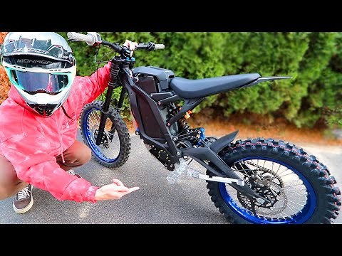 72V Sur Ron X Dirt Bike TIRE RIPS!!! Best Sur Ron OFF-ROAD Build
