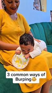 When to Burp Your Newborn Baby? 🤔👶 Burping your little one is super important to help them release any trapped air during feeding. Here’s when and how to do it: ✨ During Feeding: 🍼 Bottle-feeding: Pause to burp every 2-3 oz (60-90 ml). 🤱 Breastfeeding: Burp when switching breasts. ✨ After Feeding: Always burp them at the end to keep their tummy comfy. ✨ How to Burp: 1️⃣ Over the shoulder: Hold baby close and pat/rub their back. 2️⃣ Sitting up: Support their head and chest while patting their