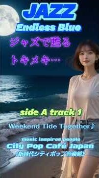 Weekend Tide Together♪【JAZZ Endless Blue side A track 1】#citypop #jpop #ジャズ #jazz #シティポップ