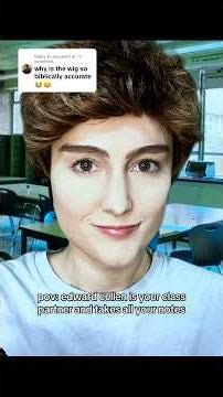 pov: edward cullen is your class partner and takes all your notes #asmr #twilight