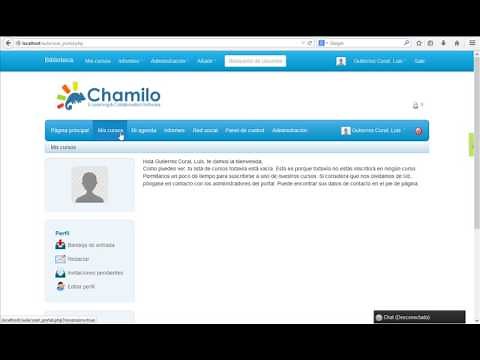 Introducción al aula virtual Chamilo