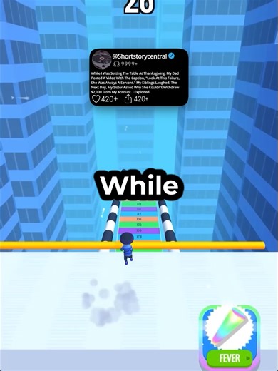 While I Was Setting The Table At Thanksgiving, My Dad Posted A Video With The Caption,