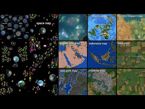 list 140 rusted warfare maps in 2025 complete