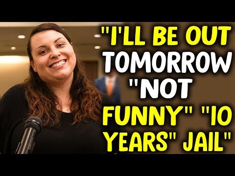She Walked In Smiling… The Judge’s 10-Year Sentence Wiped It Away