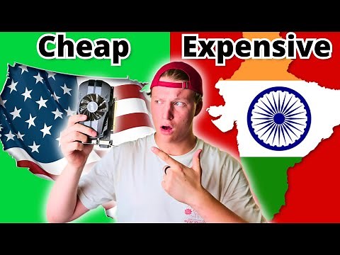 I Compared The Prices Of PC Parts Around The World