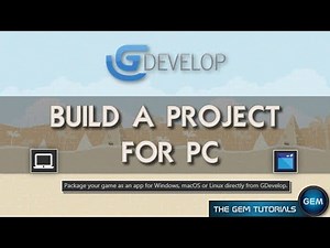 Build a project for pc | GDevelop 5