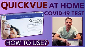 Watch Quidel Quick Vue Covid Test - Stay Safe! on Amazon Live