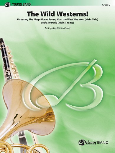 The Wild Westerns!: Concert Band Conductor Score & Parts | Michael Story | Sheet Music