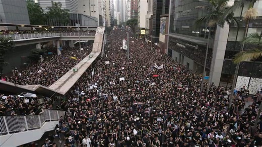 2019 Hong Kong Protest Demonstration