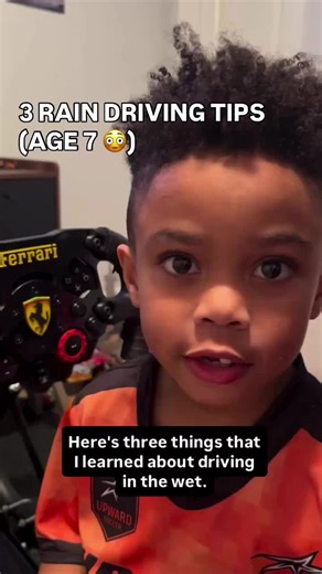 Driving in the rain is a skill — not luck ☔️ 3 things Landon focuses on when grip disappears. Which tip surprised you most? #SimRacing #iRacing #RainRacing #Motorsports #RacingTips