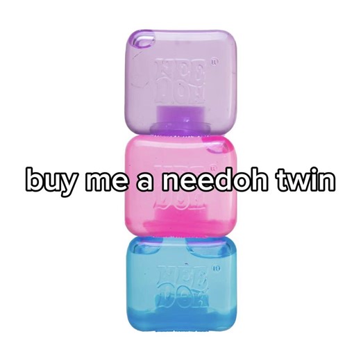 Needohs my one true love #needoh #twin #fyp #squishy #needohnicecube | needoh