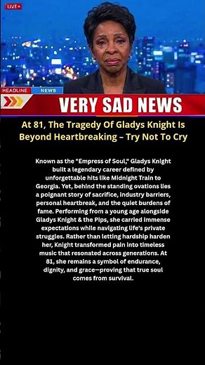 At 81, The Tragedy Of Gladys Knight Is Beyond Heartbreaking – Try Not To Cry