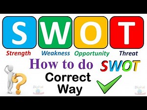 What is SWOT analysis ? | How to do/ write SWOT analysis correctly ? | McDonald's SWOT analysis 2023