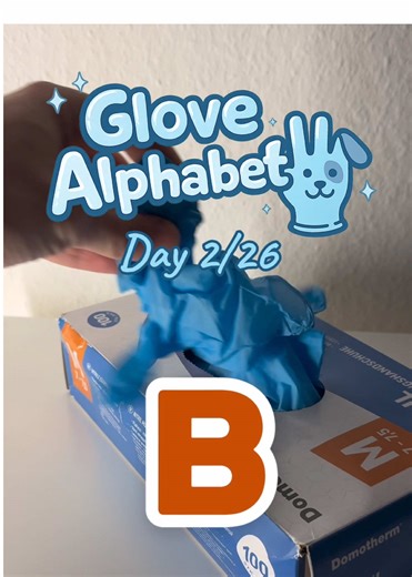 DAY 2/26: B is for... 🦫 Did you guessed it correctly? Follow to see every character from A to Z! Comment below: What should I create for the letter 'C' tomorrow? #gloveanimals #glovedoll #nurselife #nurse #pediatrie