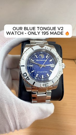 Looking for an Australian watch The Blue Tongue V2 by Blessington is back and better than ever. Inspired by the bold colours and fearless nature of Australia’s Blue Tongue Lizard this watch is a true reflection of strength and style. With deep blue detailing and a sleek finish it’s designed for those who appreciate confidence and character in every detail. Blessington is an Australian owned watch brand founded by brothers Tanner and Tane Blessington. Our goal is to create watches that tell a sto