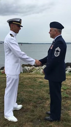 First salute