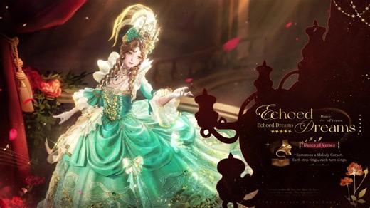 Infinity Nikki on Instagram: "♾️Infinity Nikki Version 1.9 Outfit Preview: Echoed Dreams The curtains in the box rose layer by layer, and a familiar melody flowed like a stream. That long-faded dream, that figure enchanted by song, at last, was reunited with old companions. ♾️ Echoed Dreams >>Main Attribute: Sweet >>The "Echoed Dreams" outfit grants the [Dance of Verses] ability After using the ability, Nikki can summon the Melody Carpet. Activate notes to perform graceful dance steps—spin, twir