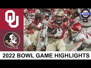 #13 Florida State vs Oklahoma Highlights | 2022 College Football Highlights