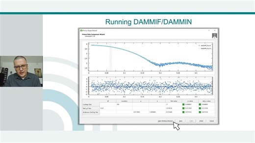 SAXS data analysis with PRIMUS