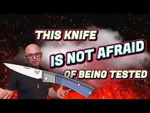 All you need to know about performance of new Benchmade 315. Let’s put through some serious tests!