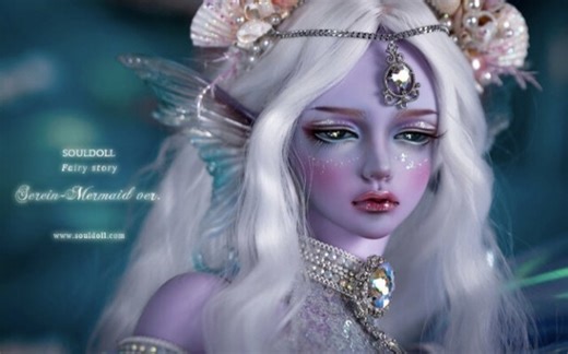 bjd souldoll娃社3分娃(Serein)-Mermaid服装穿戴
