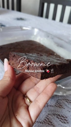 Brownie Pronto com Massa Dona Benta