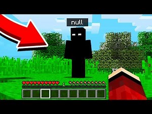 I FOUND NULL in Minecraft Pocket Edition